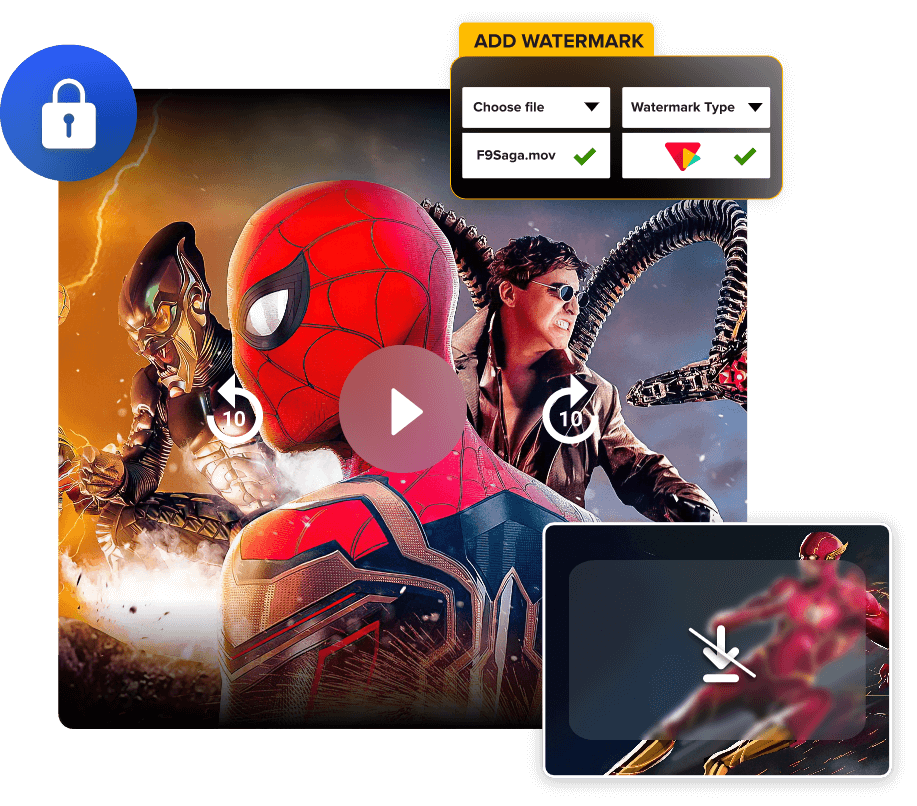 white label video player