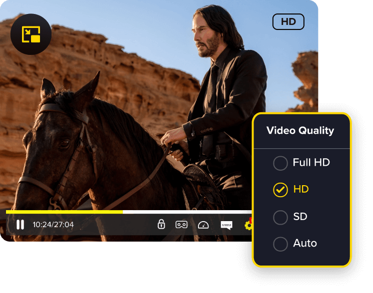 samsung TV app player