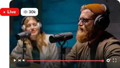 Live and linear podcast