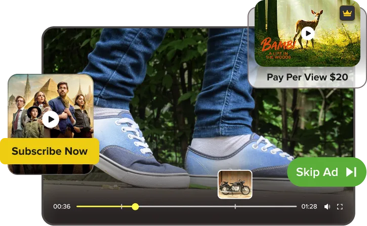 Video Monetization features