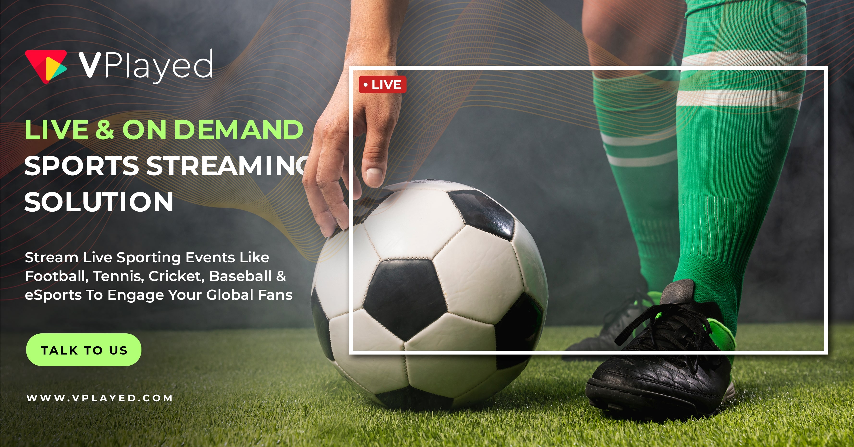 OTT Sports Platform Sports Video Streaming Solution Broadcast Live Sporting Events