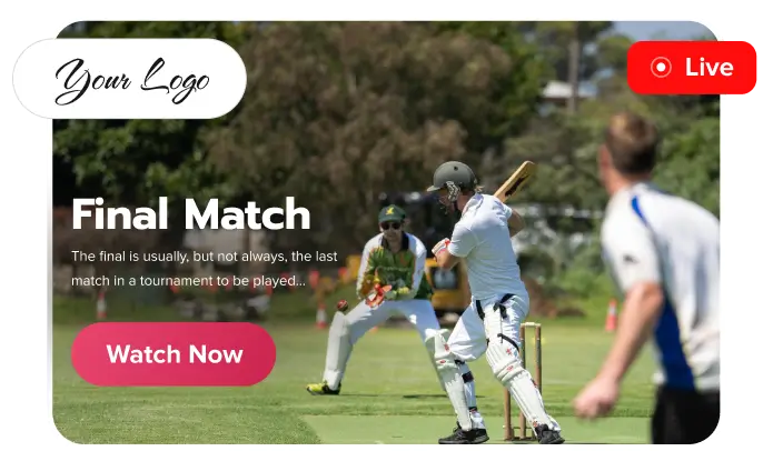 Advertising for sports streaming