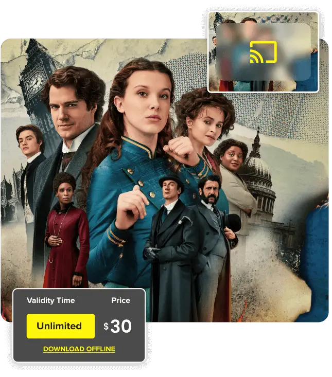 Secure online video subscription platform