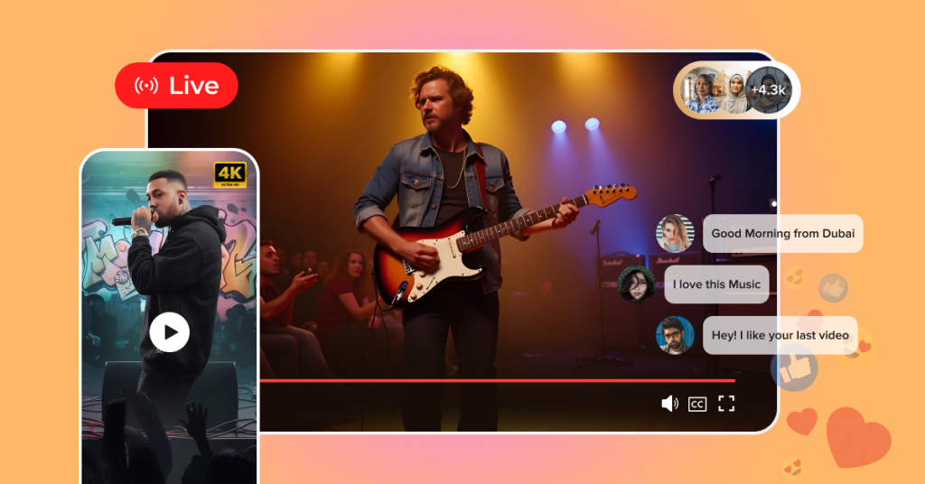 Live streaming Vs Video on demand