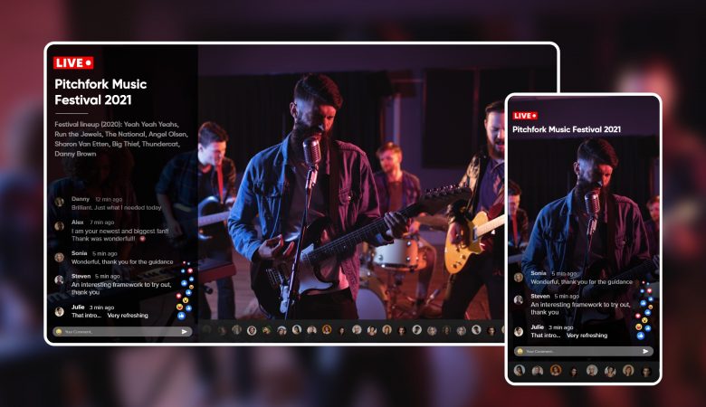 live chat for streaming apps