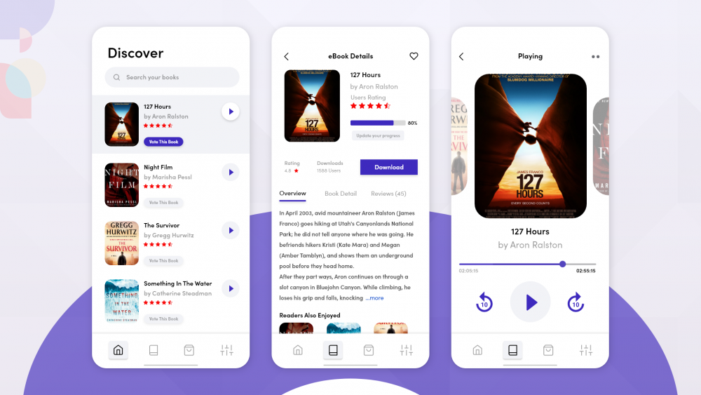 audiobook app development