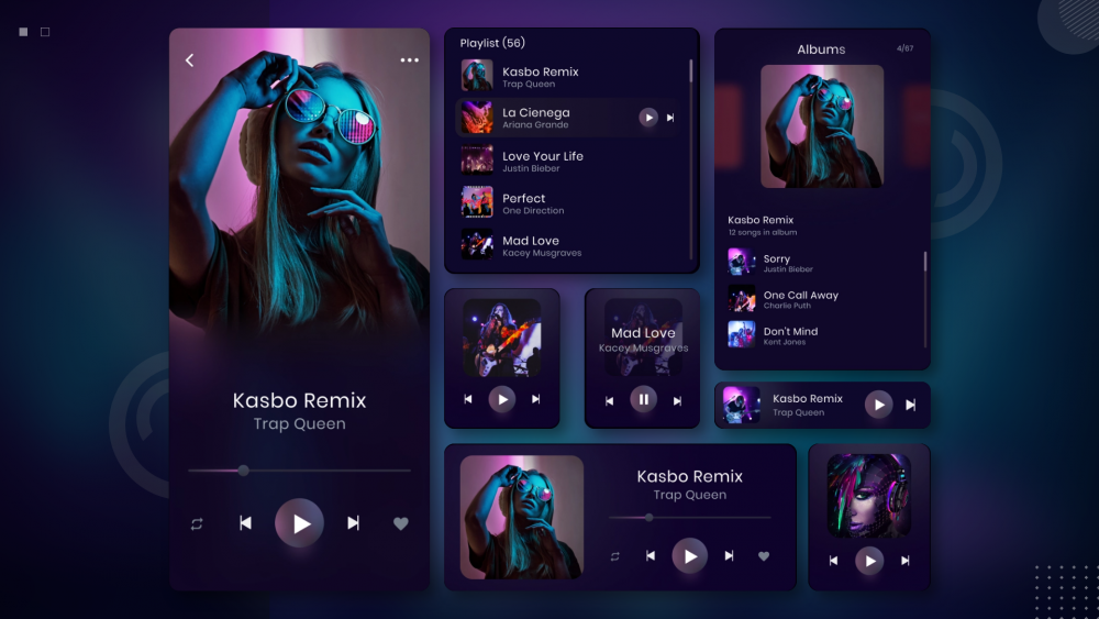 music streaming platform