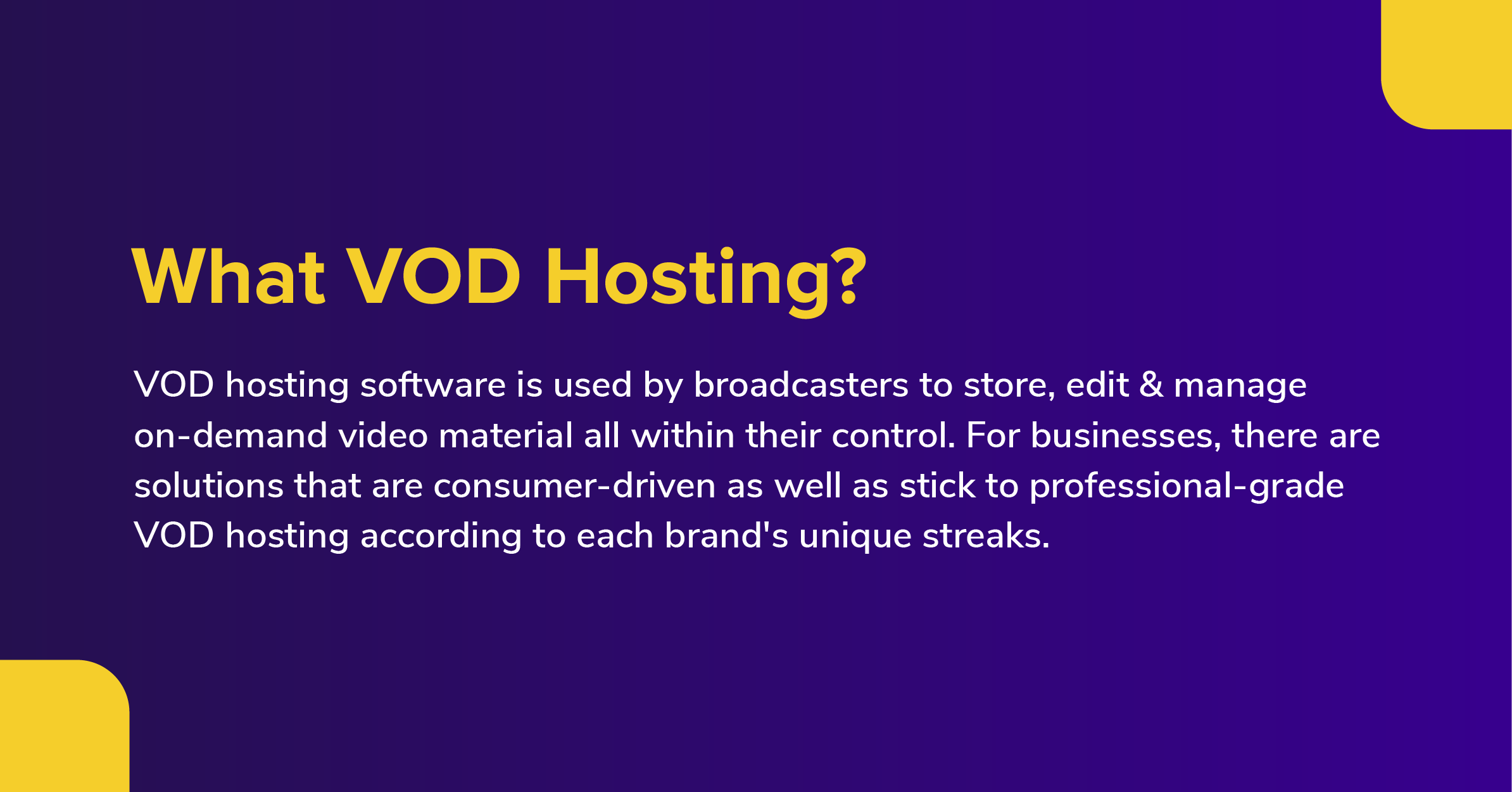 VOD Hosting How to Choose Right Video on Demand Hosting