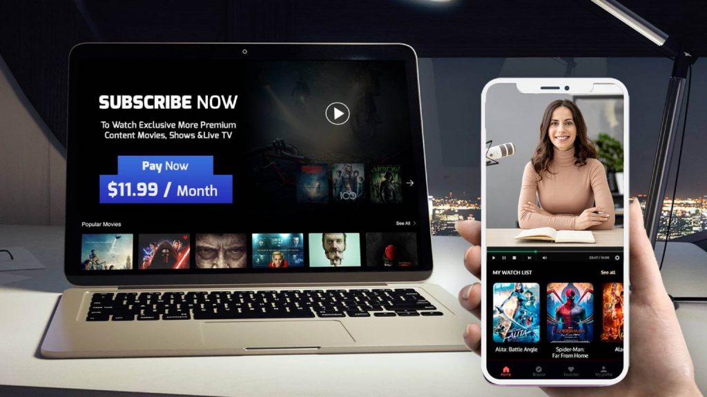 Video paywall for your subscription services