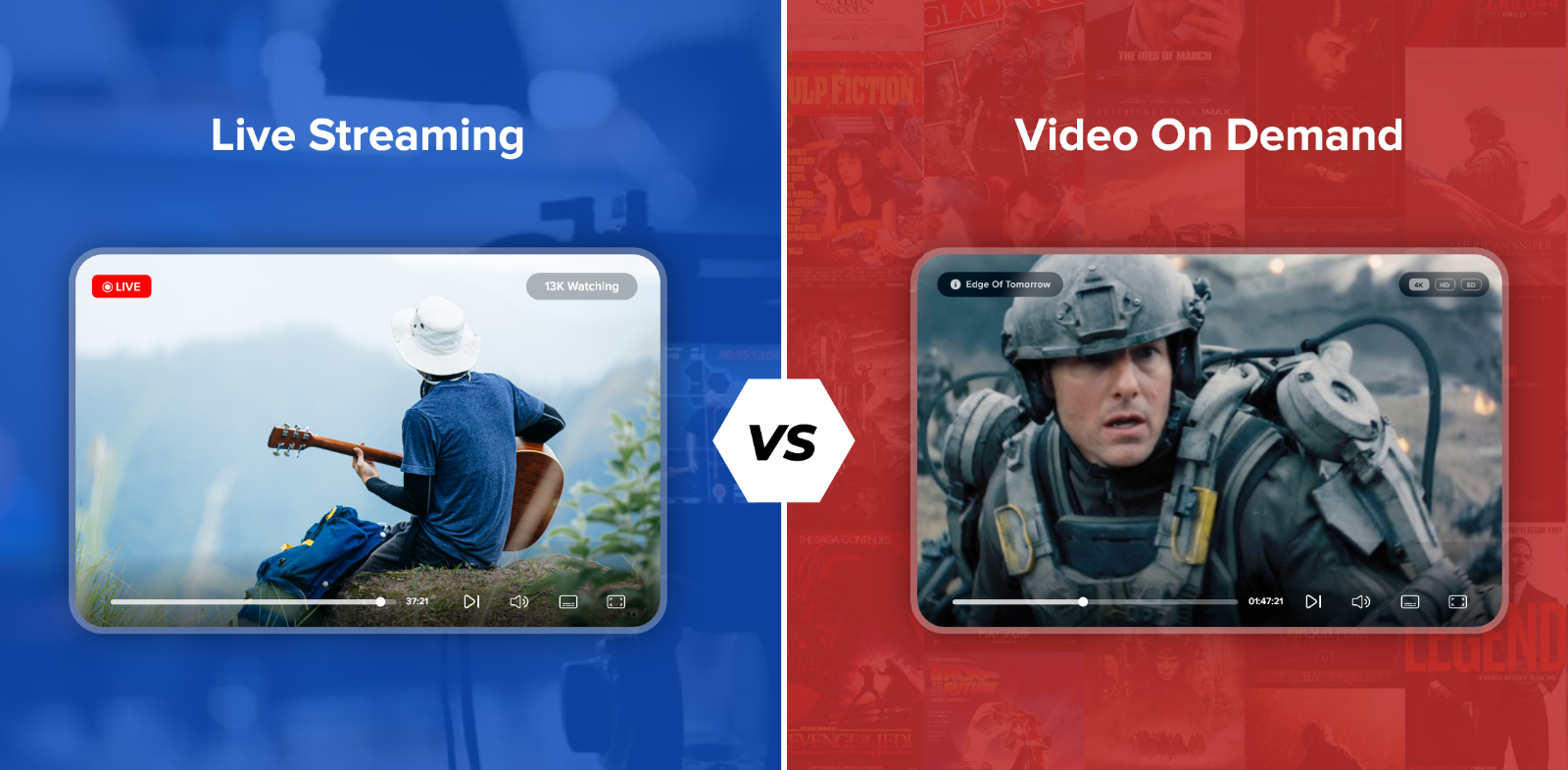 Live Streaming Vs Video On Demand: What's the Difference?