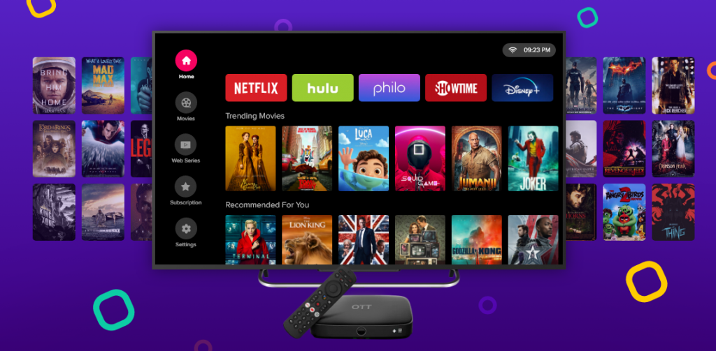 TV Box for Streaming Movies and Shows 