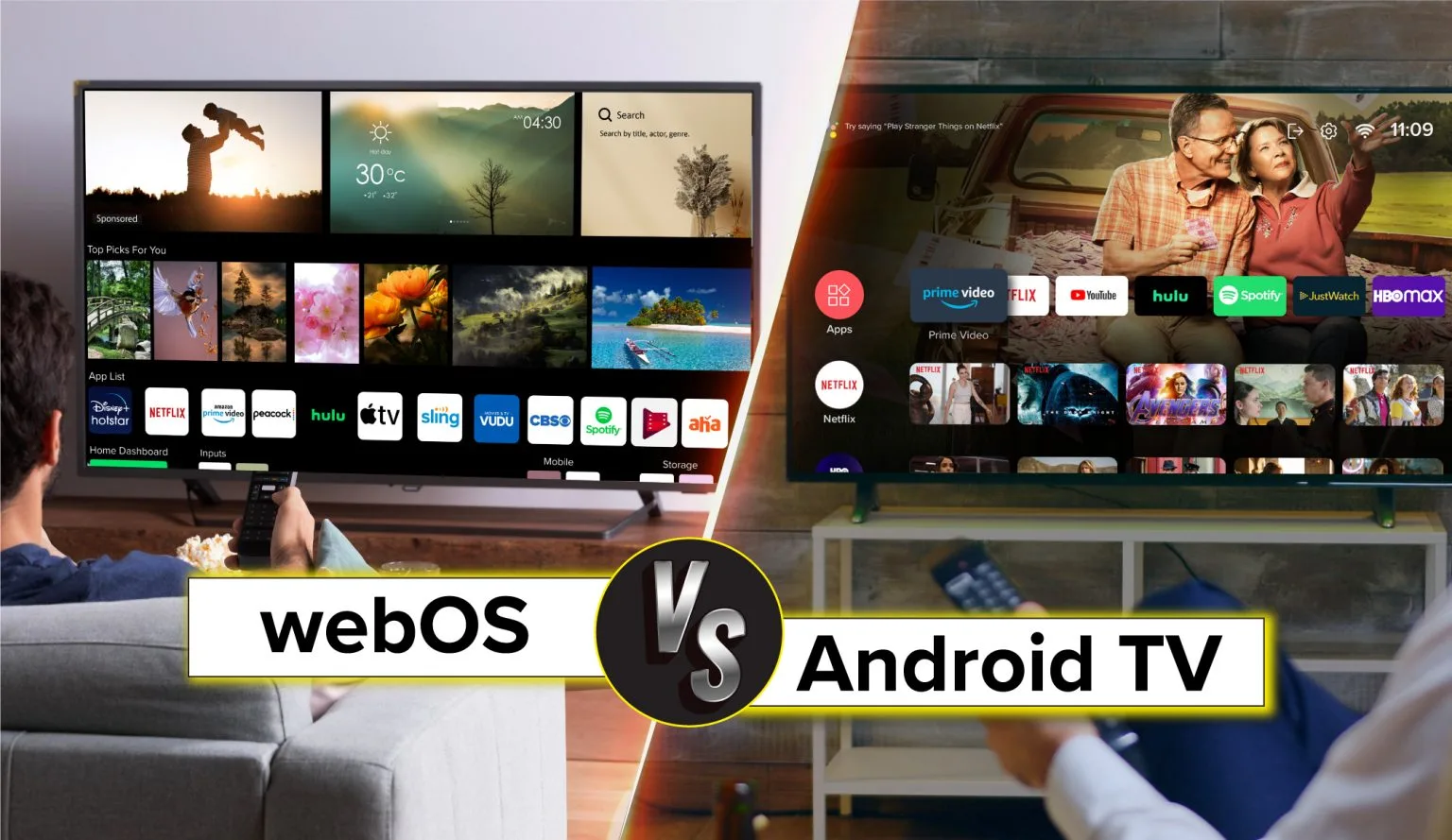webOs and Android