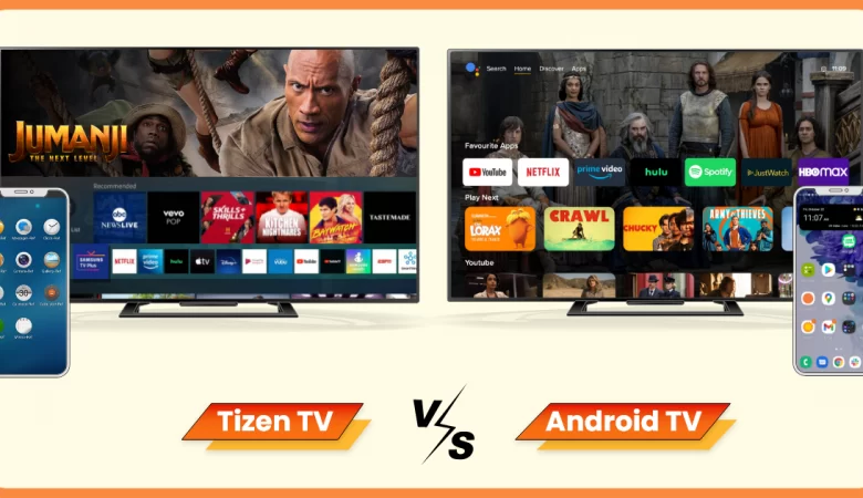 difference between tizen vs androidtv