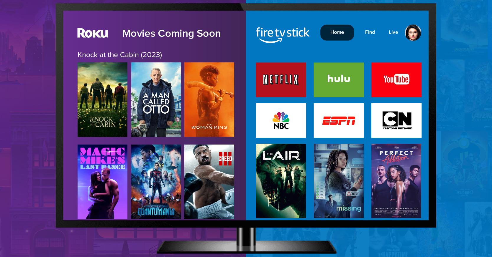 Fire TV Sticks, Streaming Devices, Smart TVs & More