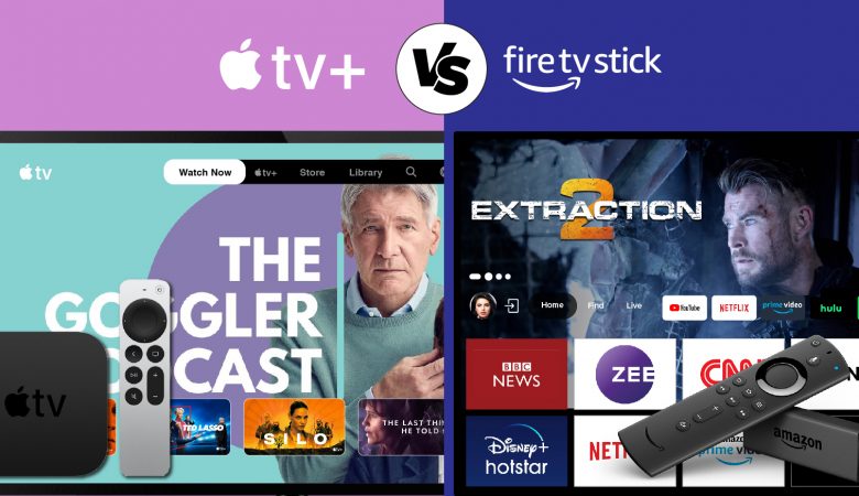 difference between fire stick and apple tv