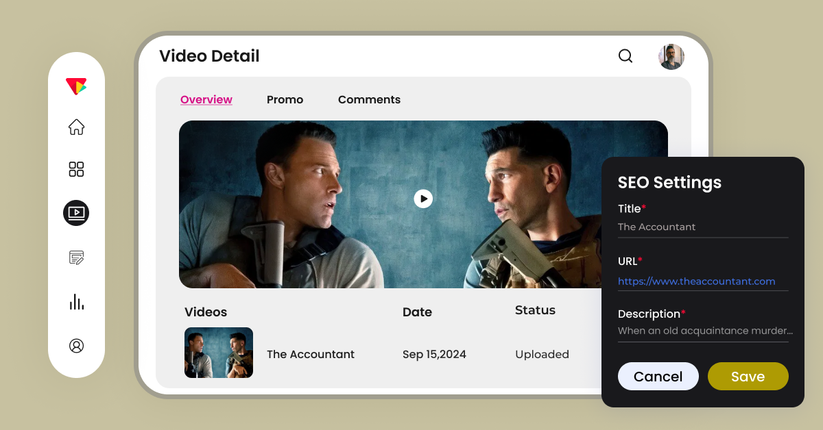 Enterprise Video Content Management system features