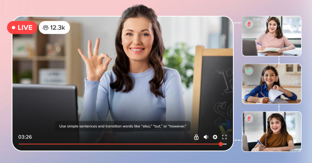 Live Streaming Online Classes