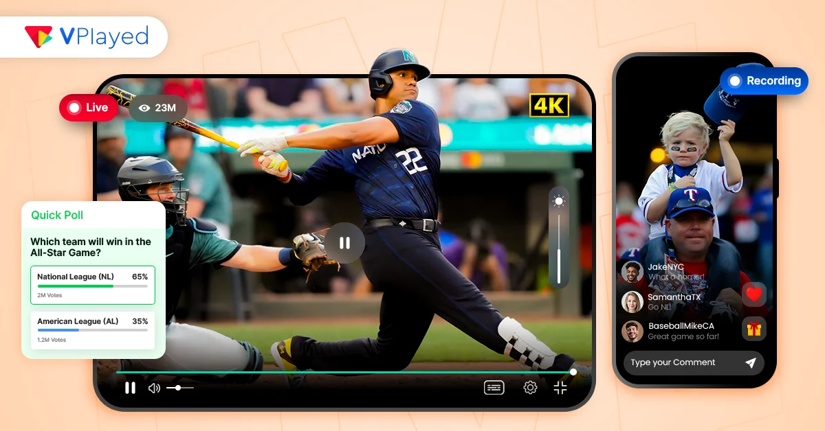 Create a Live streaming app