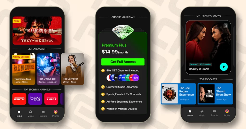 Core Features of an OTT Super App