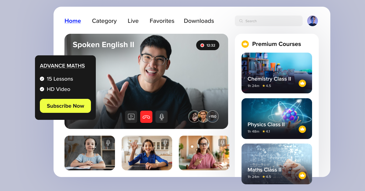 Educational Video Subscription Platform