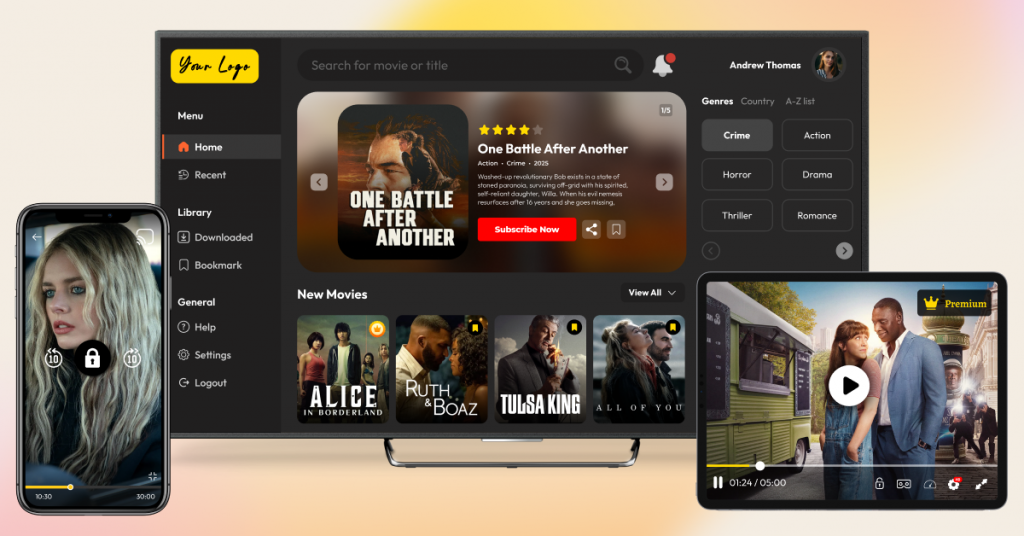 Best video streaming app builders