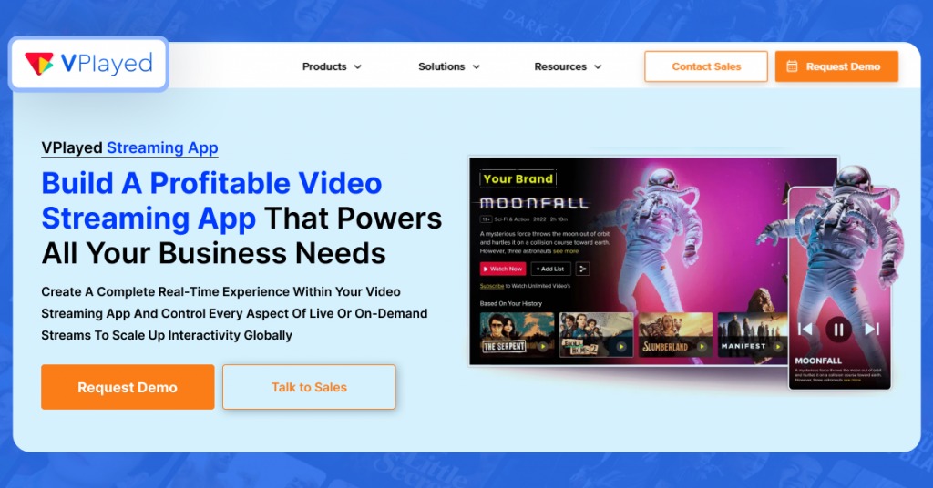 Best video streaming app builder 