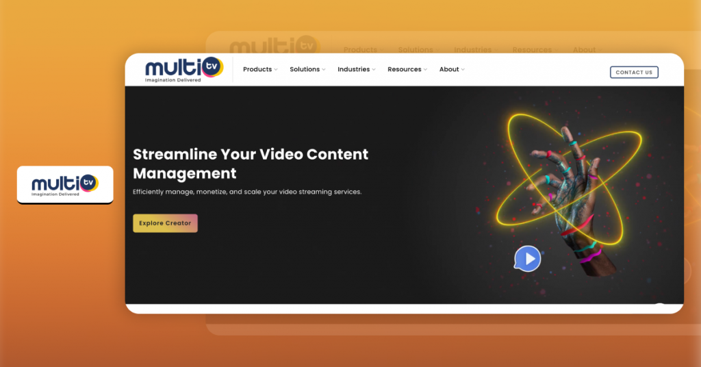 Multitv- One of the video monetization platforms